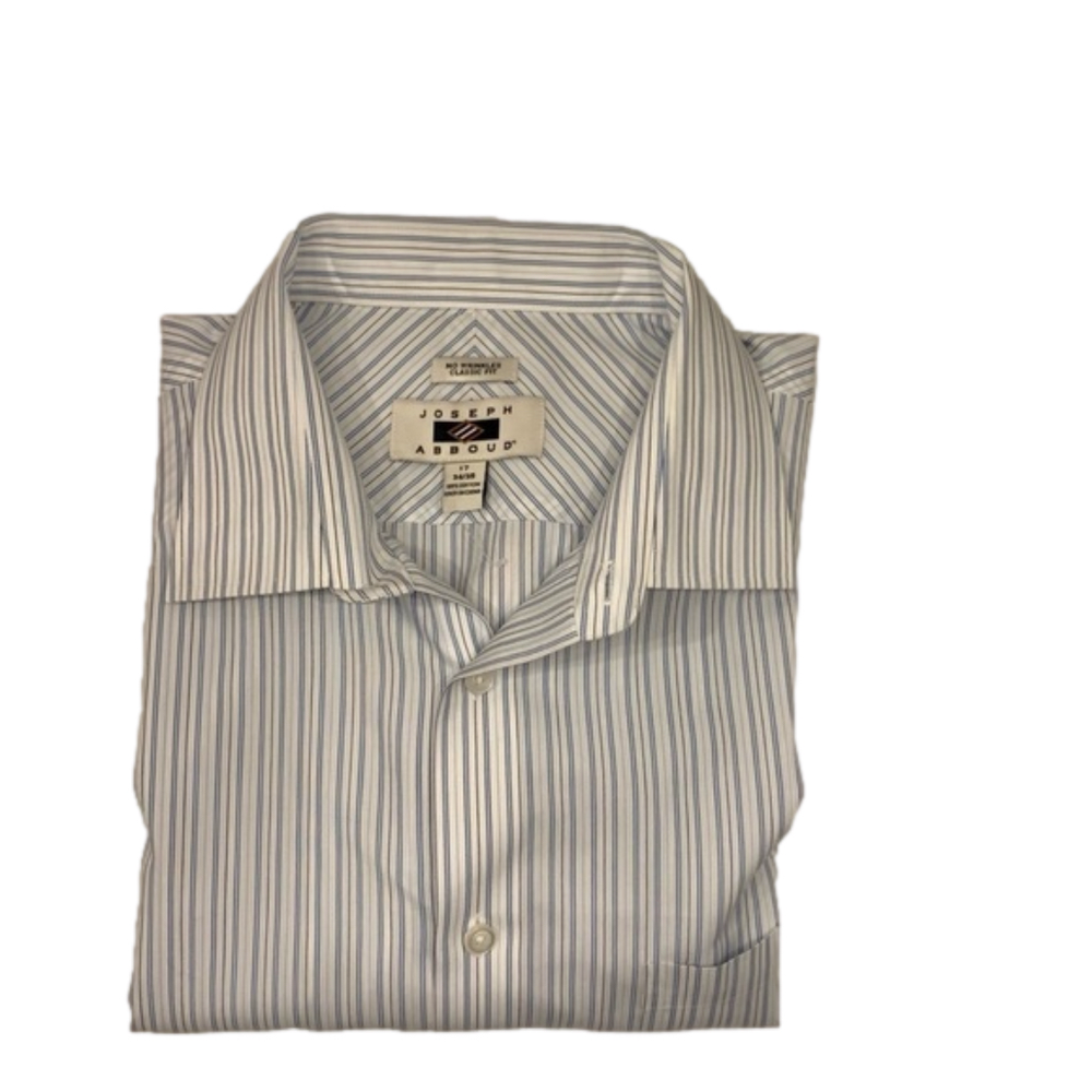 Joseph Abboud Stripped Dress Shirt